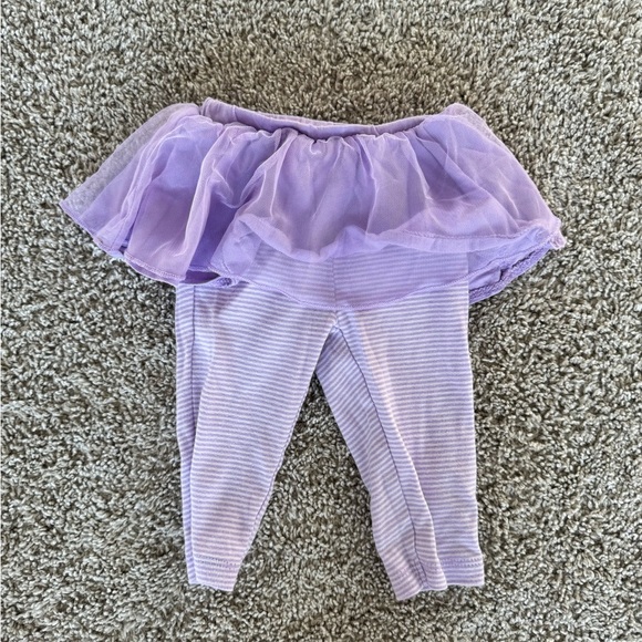 Carter’s Baby Girl "One of a Kind" Tutu Bodysuit & Leggings Set - Size 6 Months - Picture 9 of 11